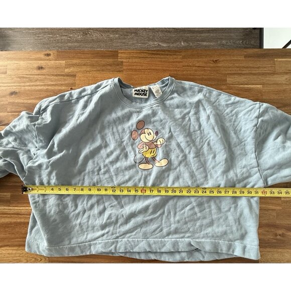 Disney Parks Mickey Mouse & Friends Crop Pullover Sweater Sweatshirt 3XL Resort - Picture 14 of 16